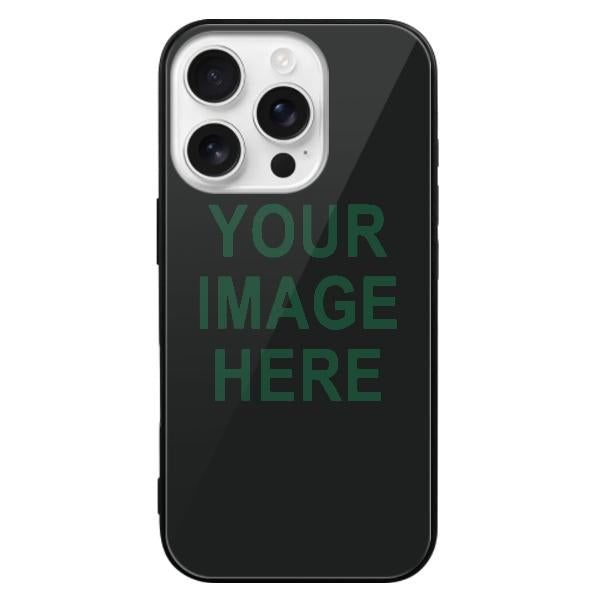 Custodia per telefono personalizzata verde muschio nero