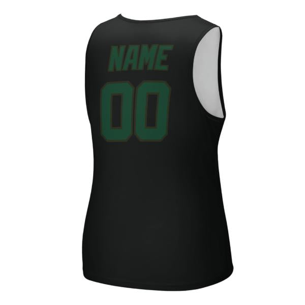 Maßgeschneidertes Schwarz Moosgrün Herren Tanktop
