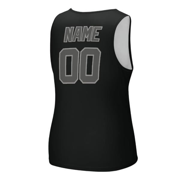 Maßgeschneidertes Schwarz Dunkelgrau Herren Tanktop