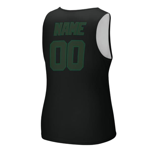 Maßgeschneidertes Schwarz Tannengrün Herren Tanktop