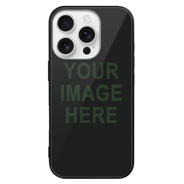 Custodia per telefono personalizzata in abete nero verde