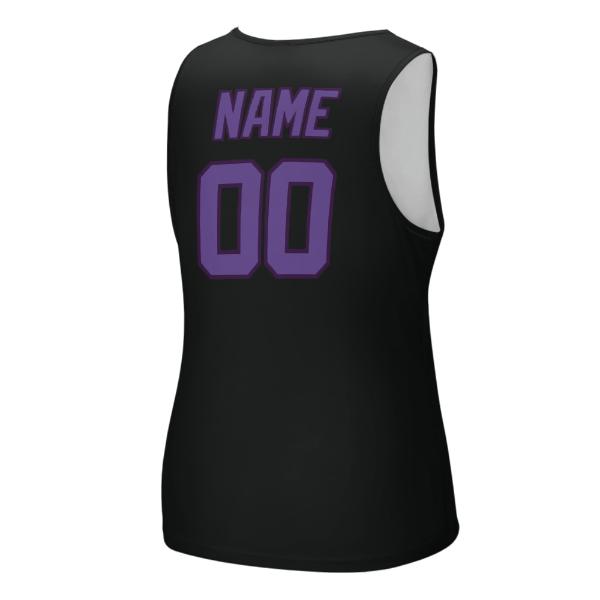 Maßgeschneidertes Schwarz Lavendel Herren Tanktop