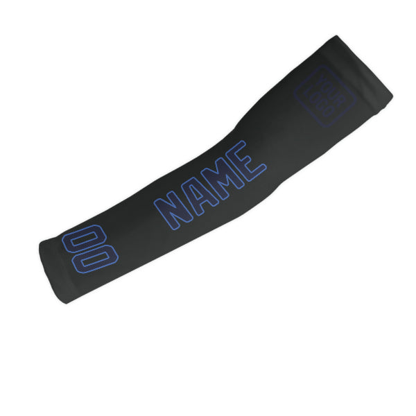 Maßgeschneidertes Schwarz Stahlblau Armschutz
