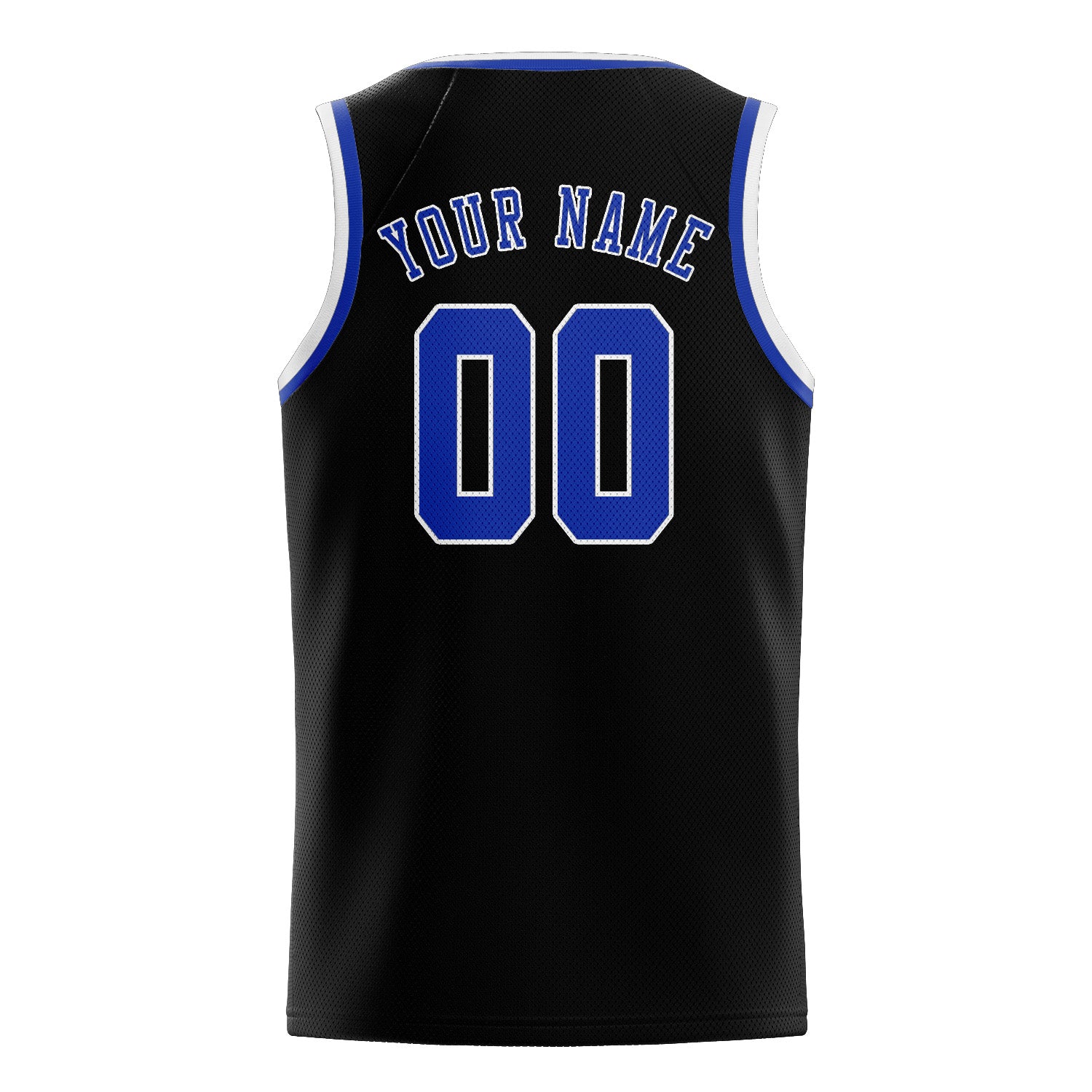 Benutzerdefiniertes Professionelles Schwarz Himmelblau Basketballtrikot