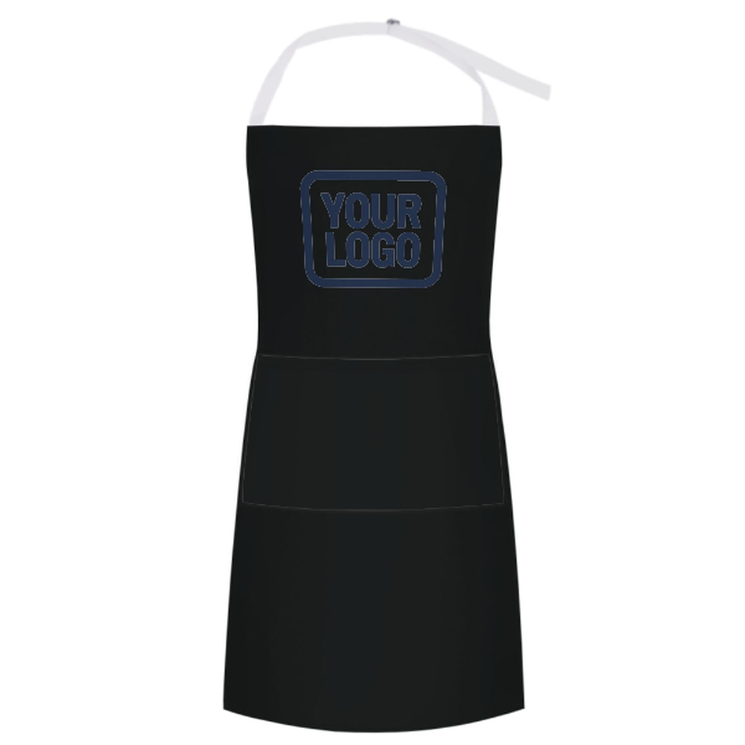 Maßgeschneidertes Schwarz Marineblau Schürze