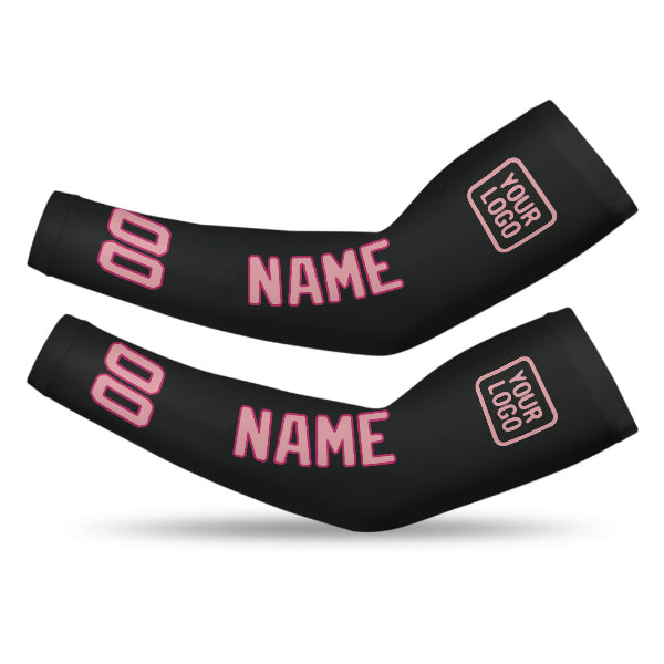 Maßgeschneidertes Schwarz Rosa Armschutz