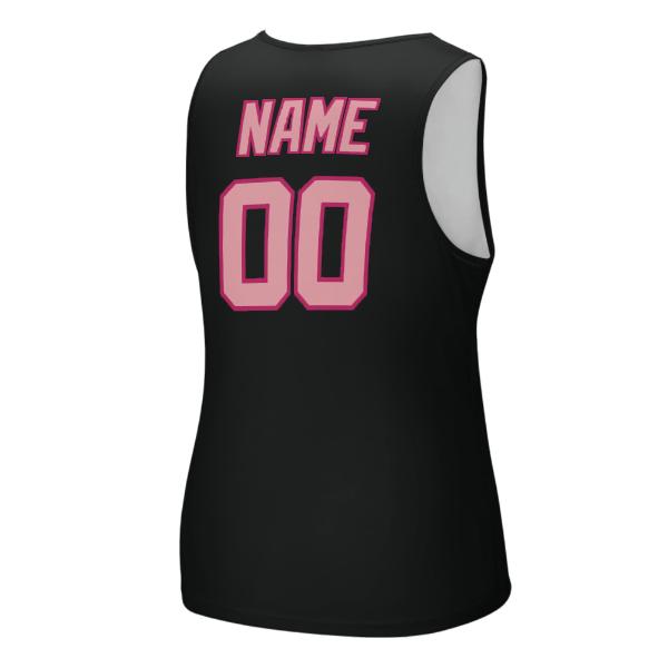 Maßgeschneidertes Schwarz Rosa Herren Tanktop