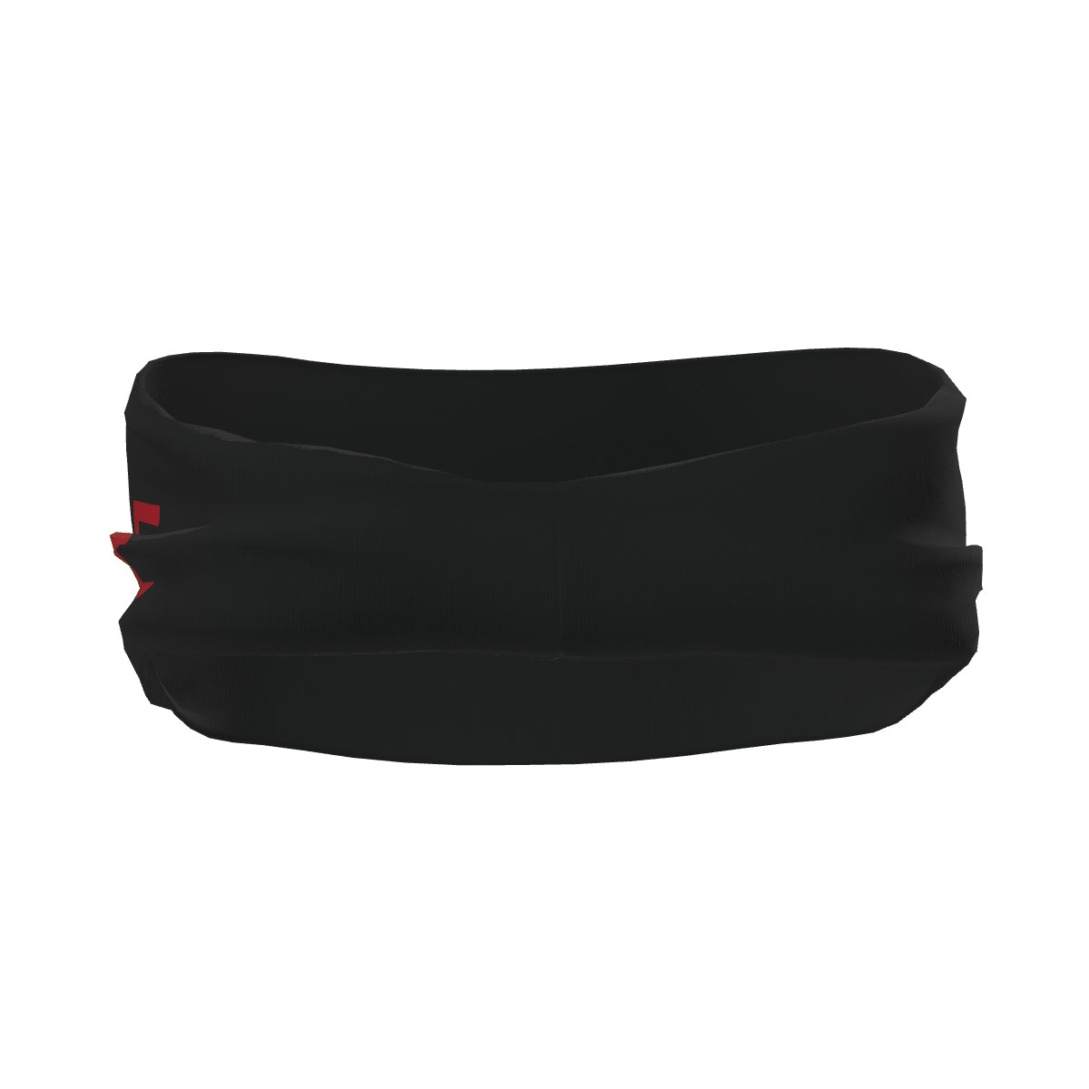 Maßgeschneidertes Schwarz Rot Sport Stirnband