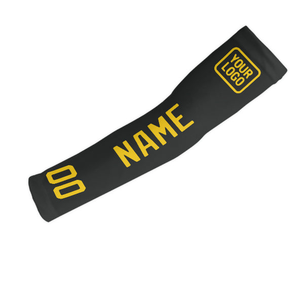 Maßgeschneidertes Schwarz Gold Armschutz