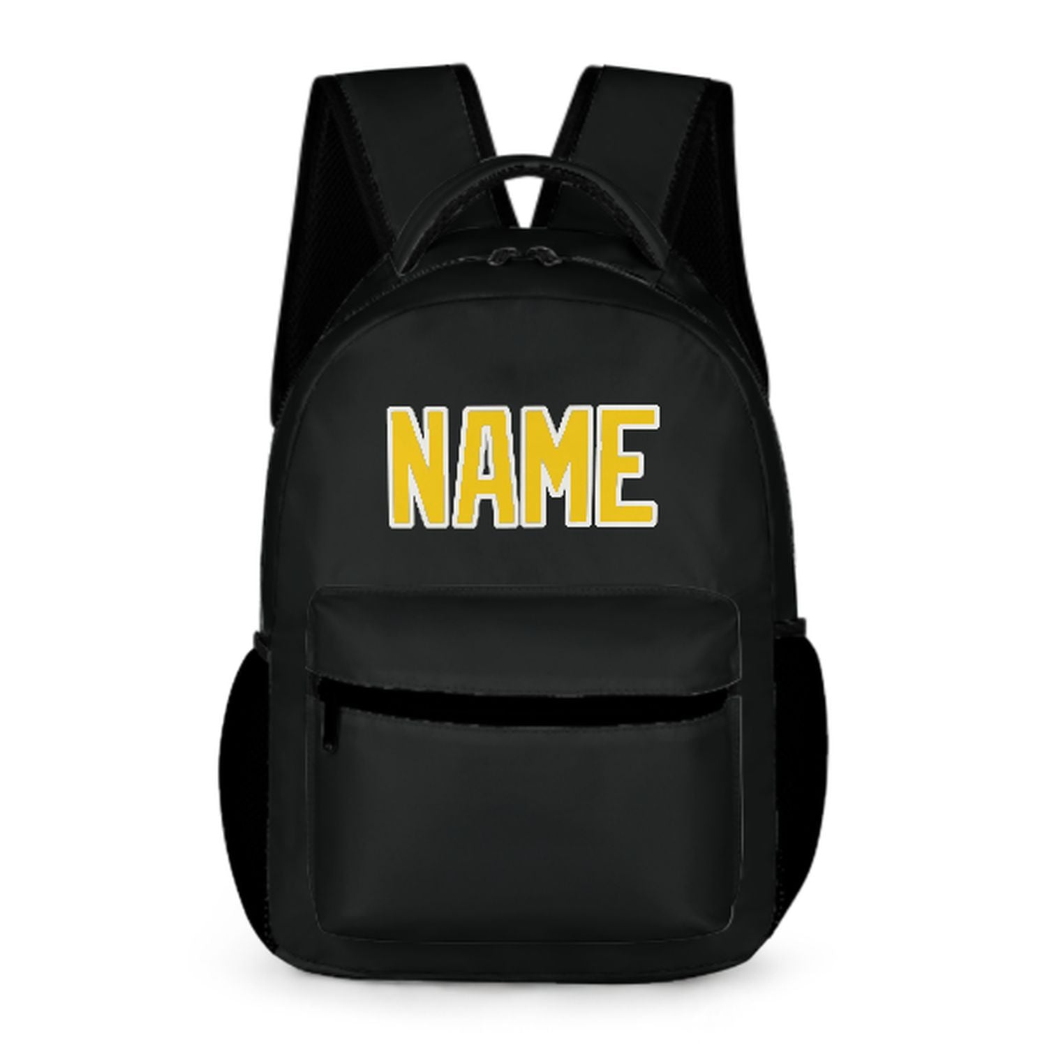 Maßgeschneidertes Schwarz Gold Kinderrucksack