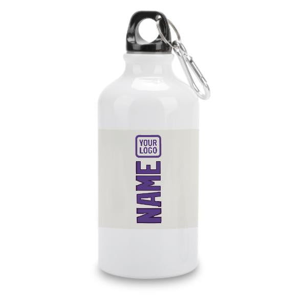 Maßgeschneidertes Weiß Lavendel Sportflasche