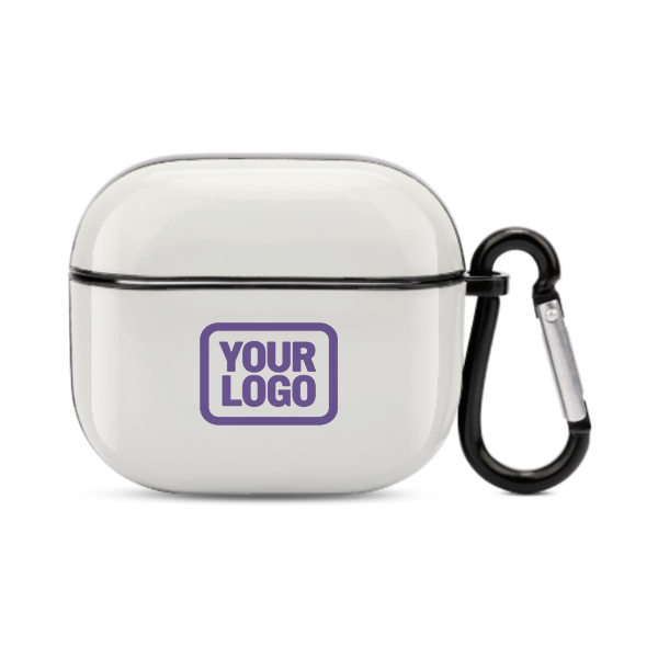 Maßgeschneidertes Weiß Lavendel AirPods-Hülle (3. Generation)