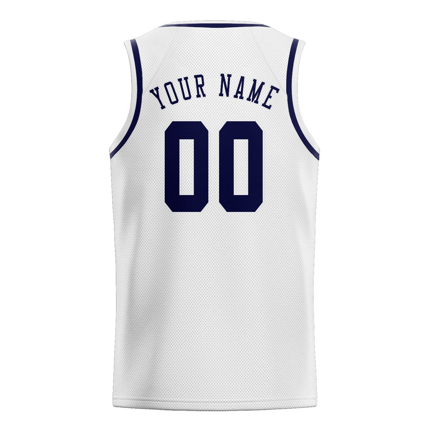 Benutzerdefiniertes Professionelles Weiß Stahlblau Basketballtrikot