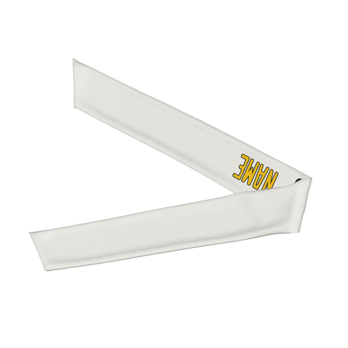 Maßgeschneidertes Weiß Gold Stirnband