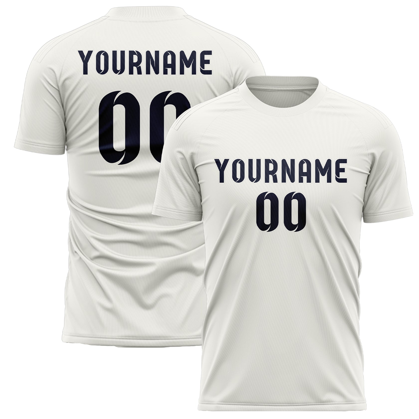 Benutzerdefiniertes Professionelles Weiß Stahlblau Fußballtrikot