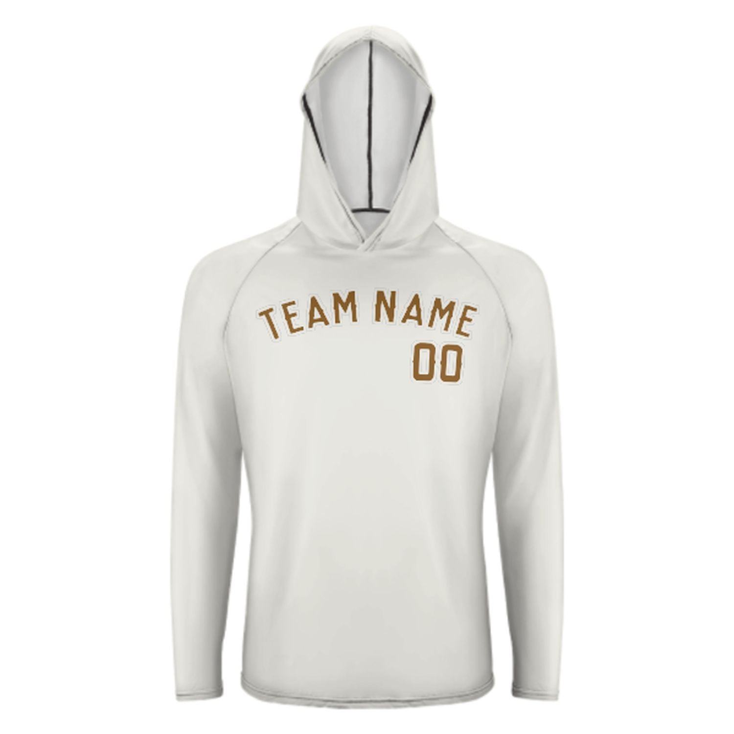 Krejčí bílá khaki UV-hoodie