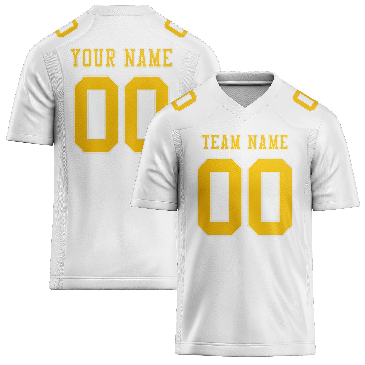 Maglia da rugby personalizzata professionale in oro bianco