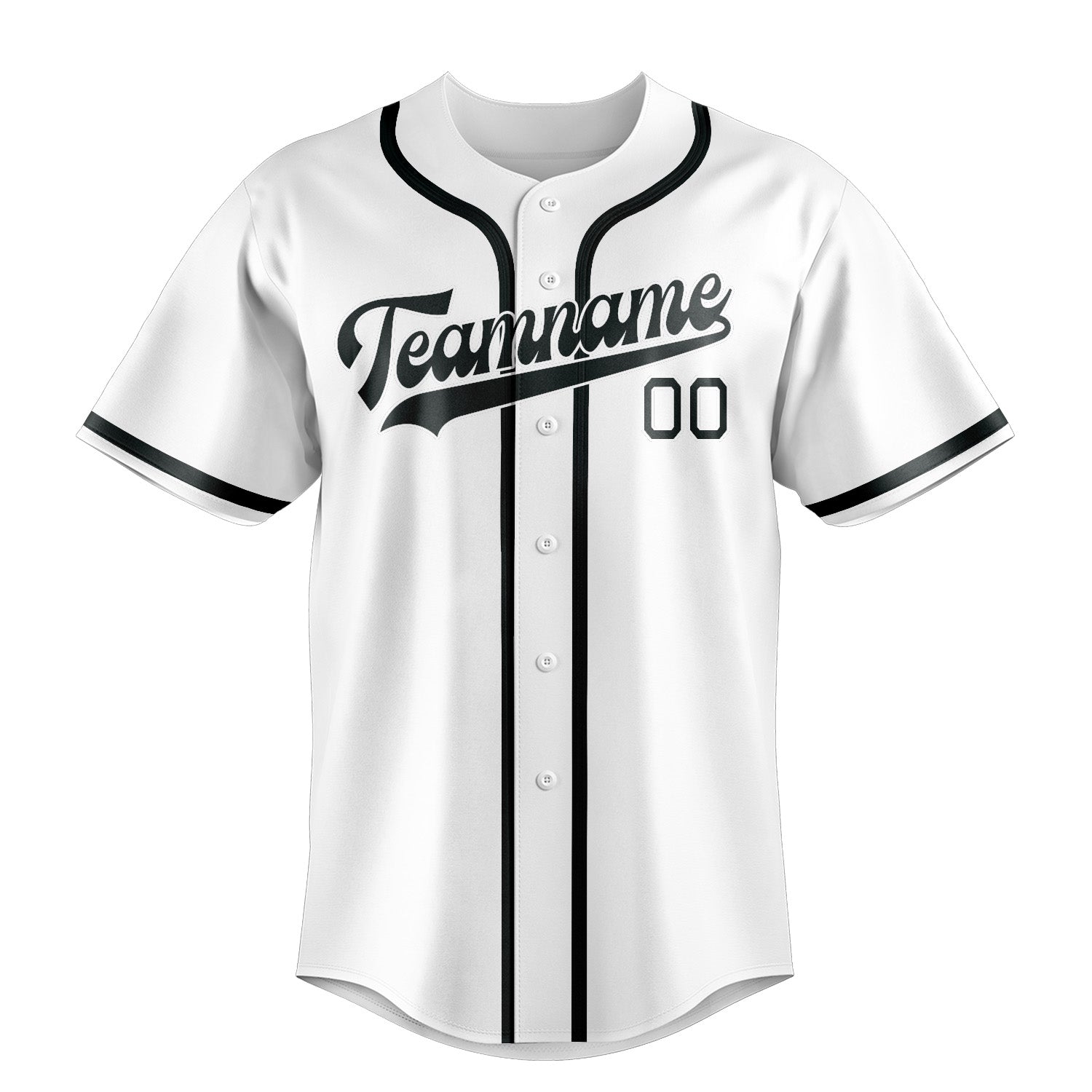 Maglia da baseball professionale personalizzata bianca grigio scuro
