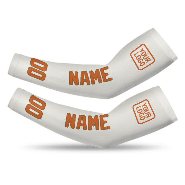Maßgeschneidertes Weiß Orange Armschutz