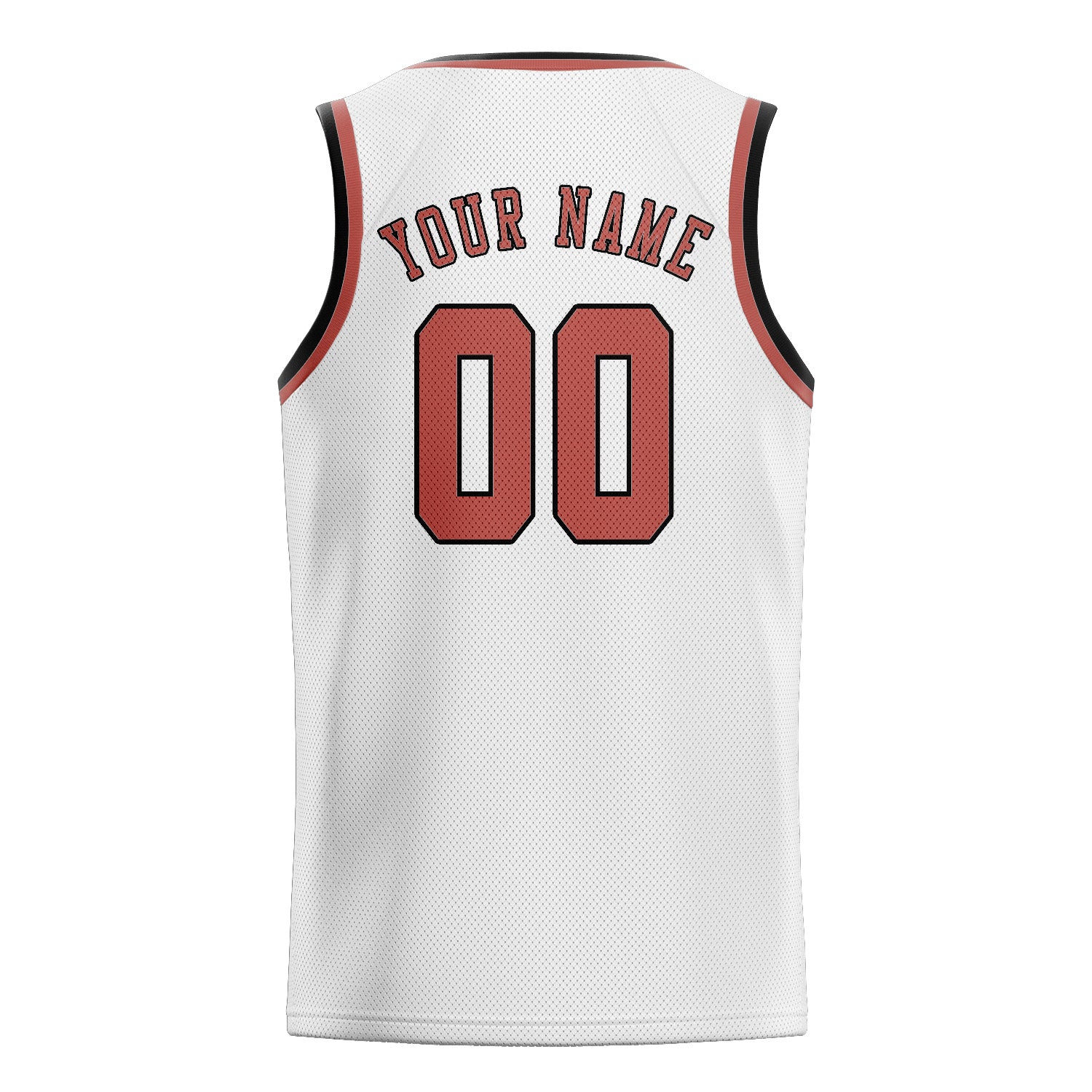 Benutzerdefiniertes Professionelles Weiß Kupferrose Basketballtrikot