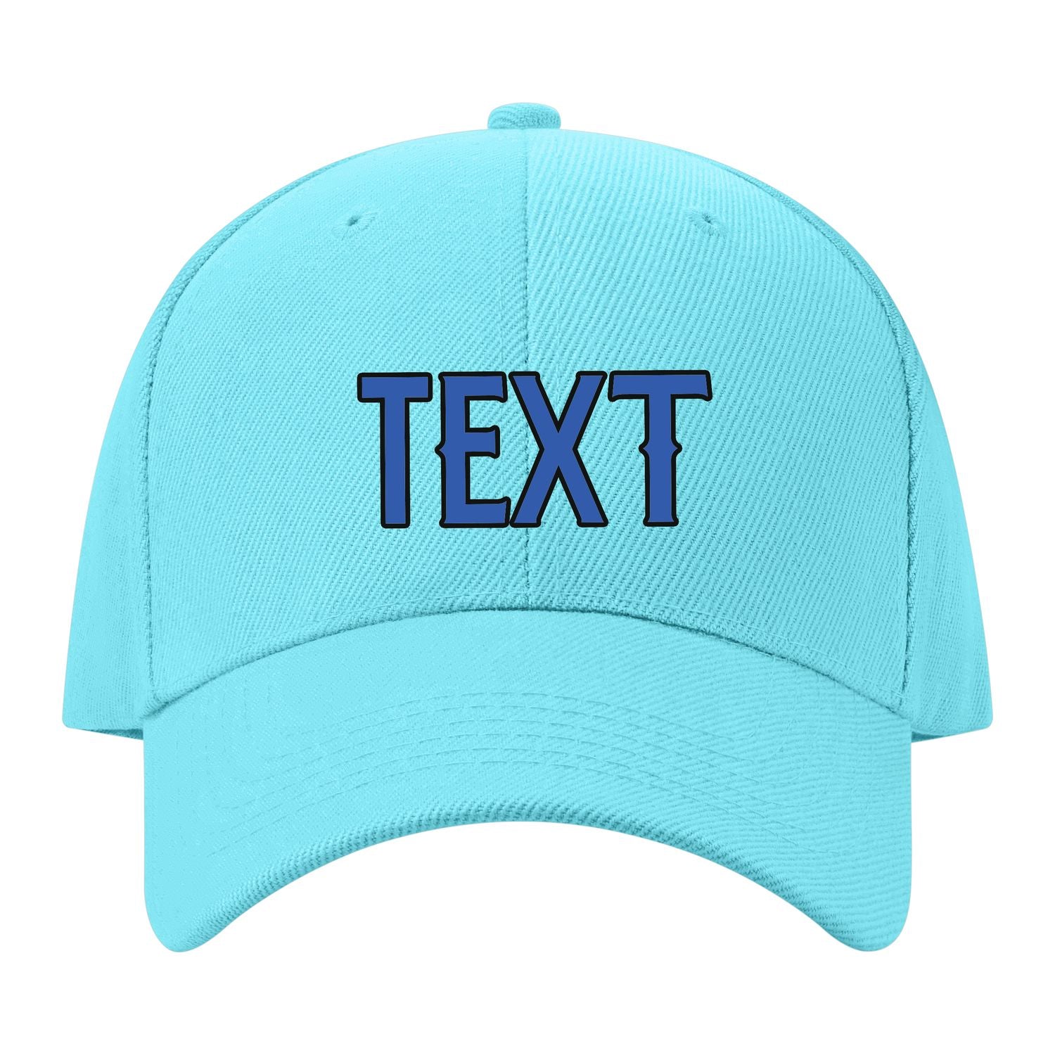Maßgeschneidertes BlassesEisblau Stahlblau Hut 18B21709