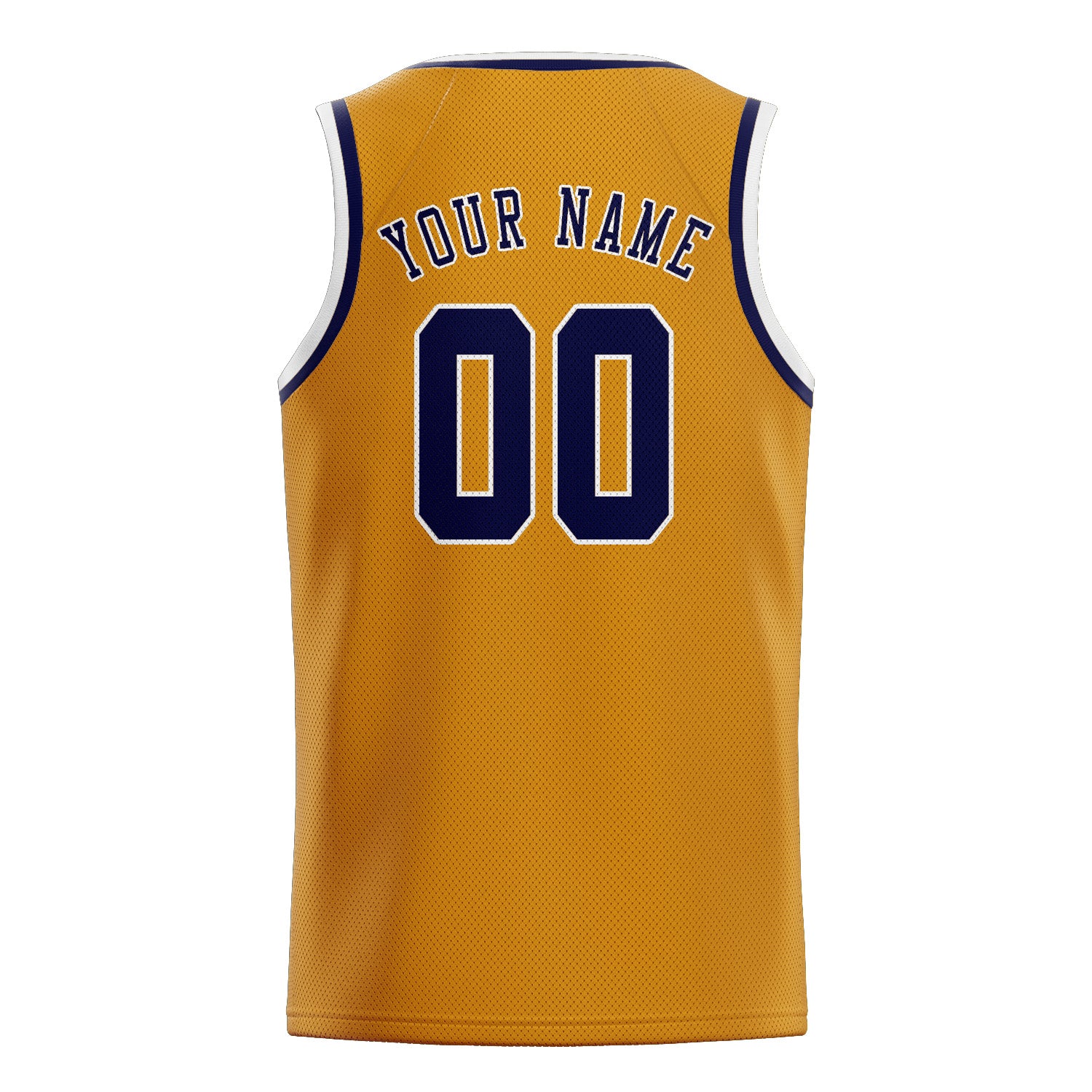 Benutzerdefiniertes Professionelles Gelb Stahlblau Basketballtrikot