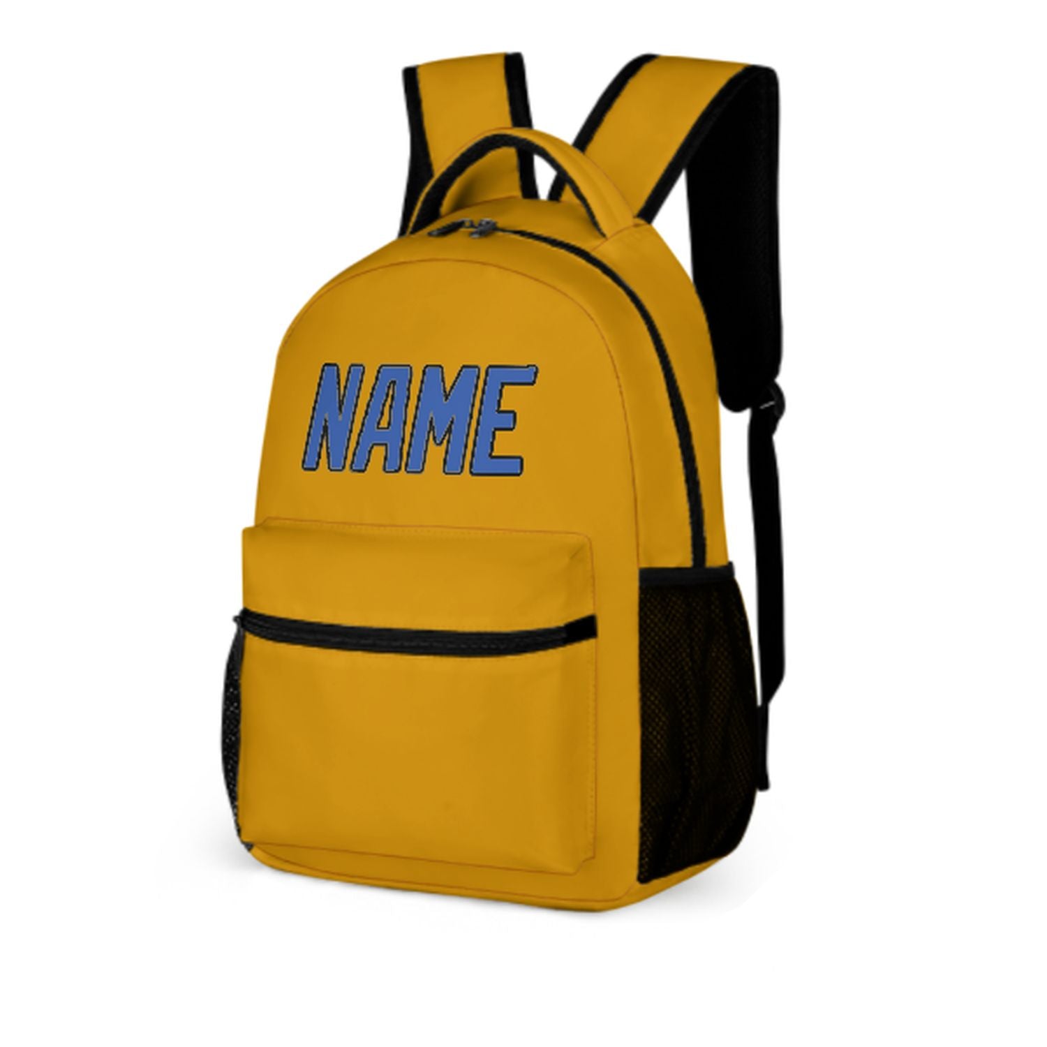 Maßgeschneidertes Gelb Himmelblau Kinderrucksack