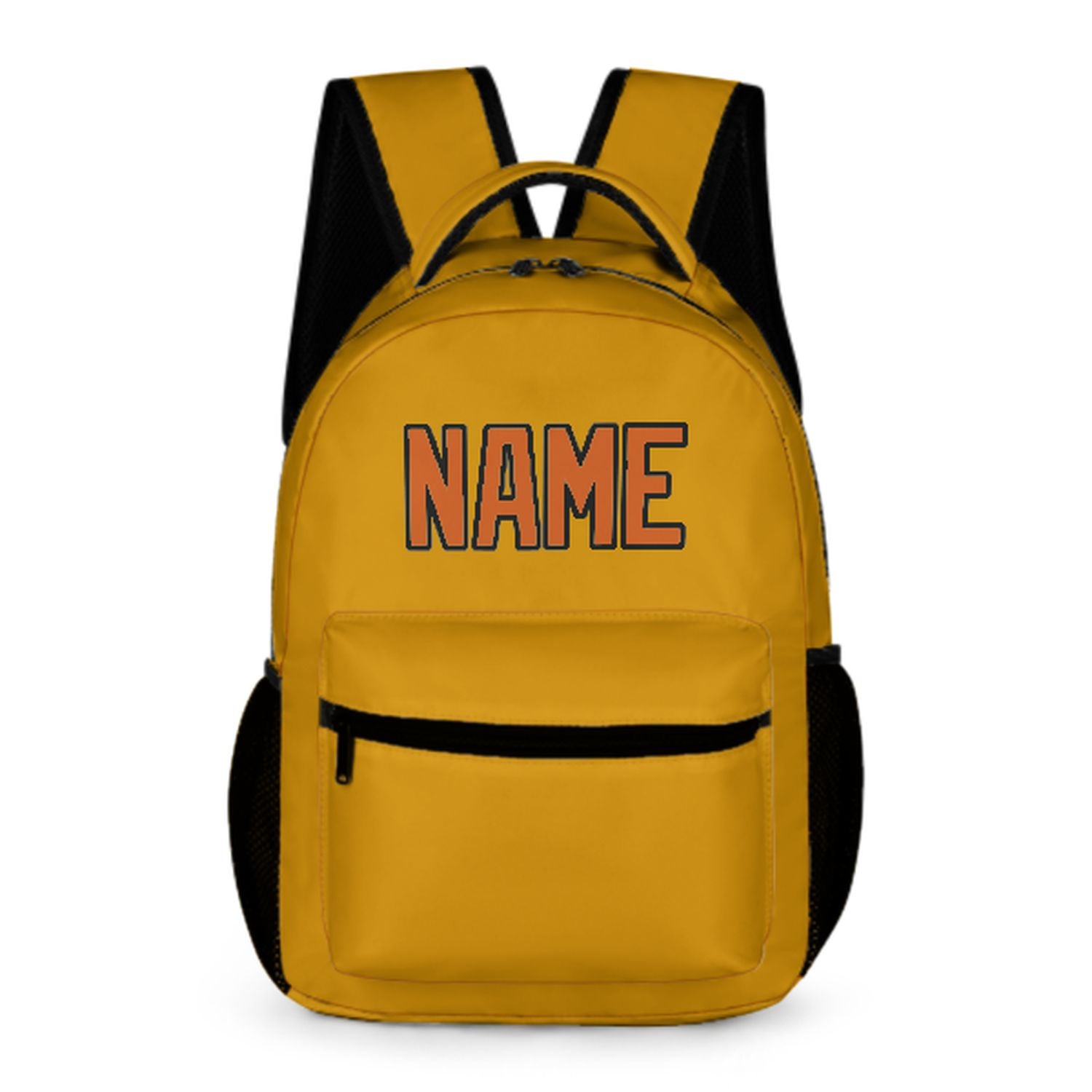 Maßgeschneidertes Gelb Orange Kinderrucksack