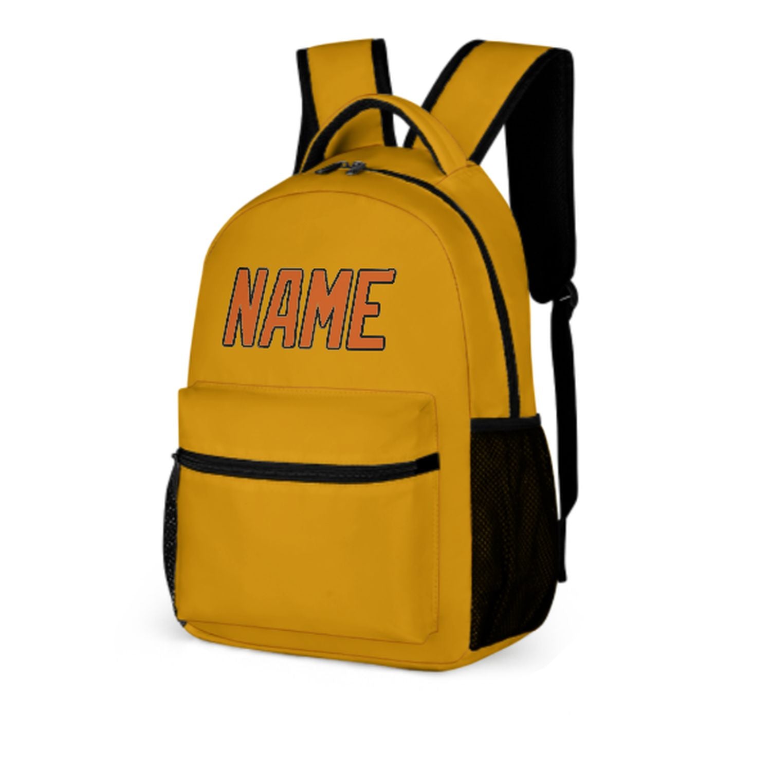 Maßgeschneidertes Gelb Orange Kinderrucksack
