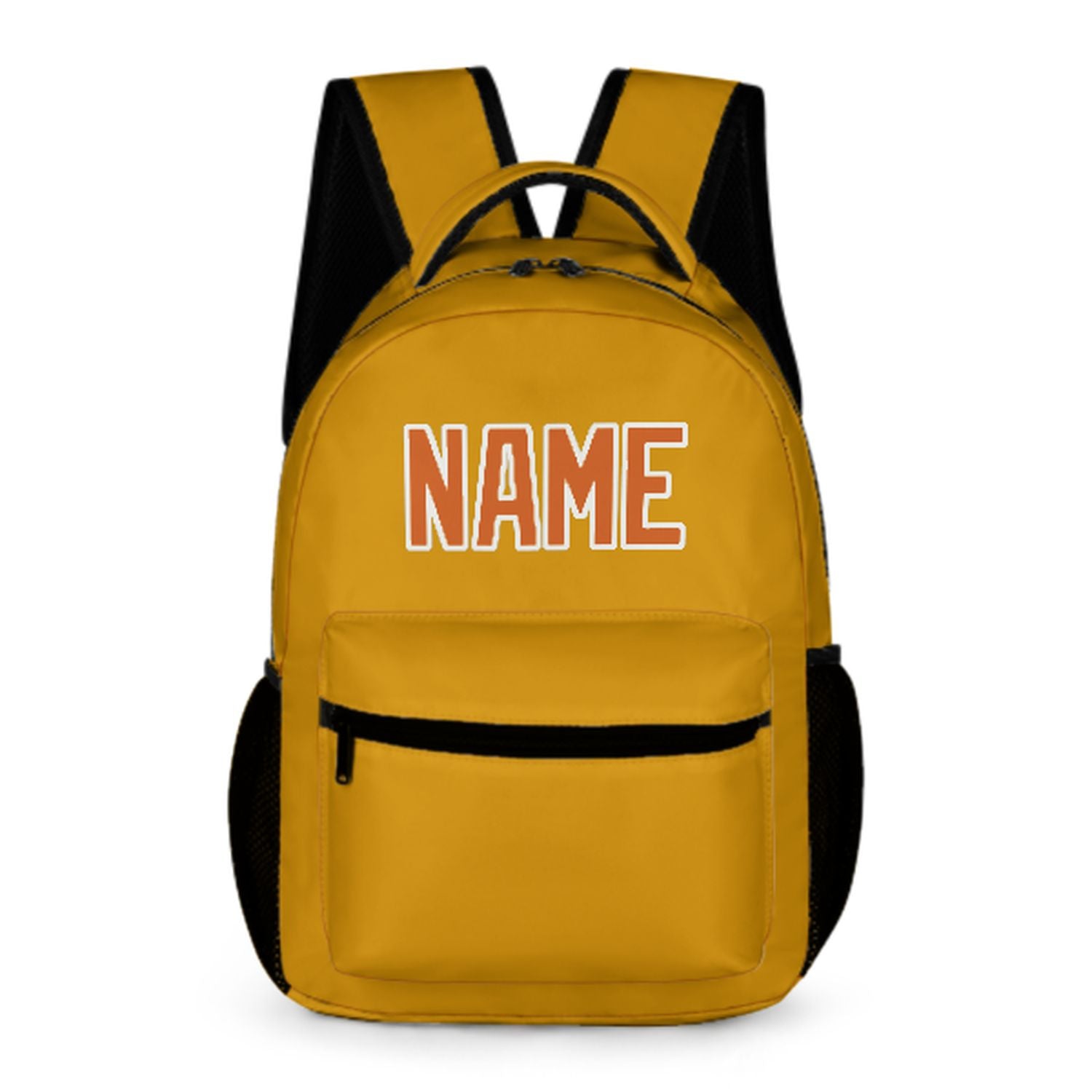 Maßgeschneidertes Gelb Orange Kinderrucksack