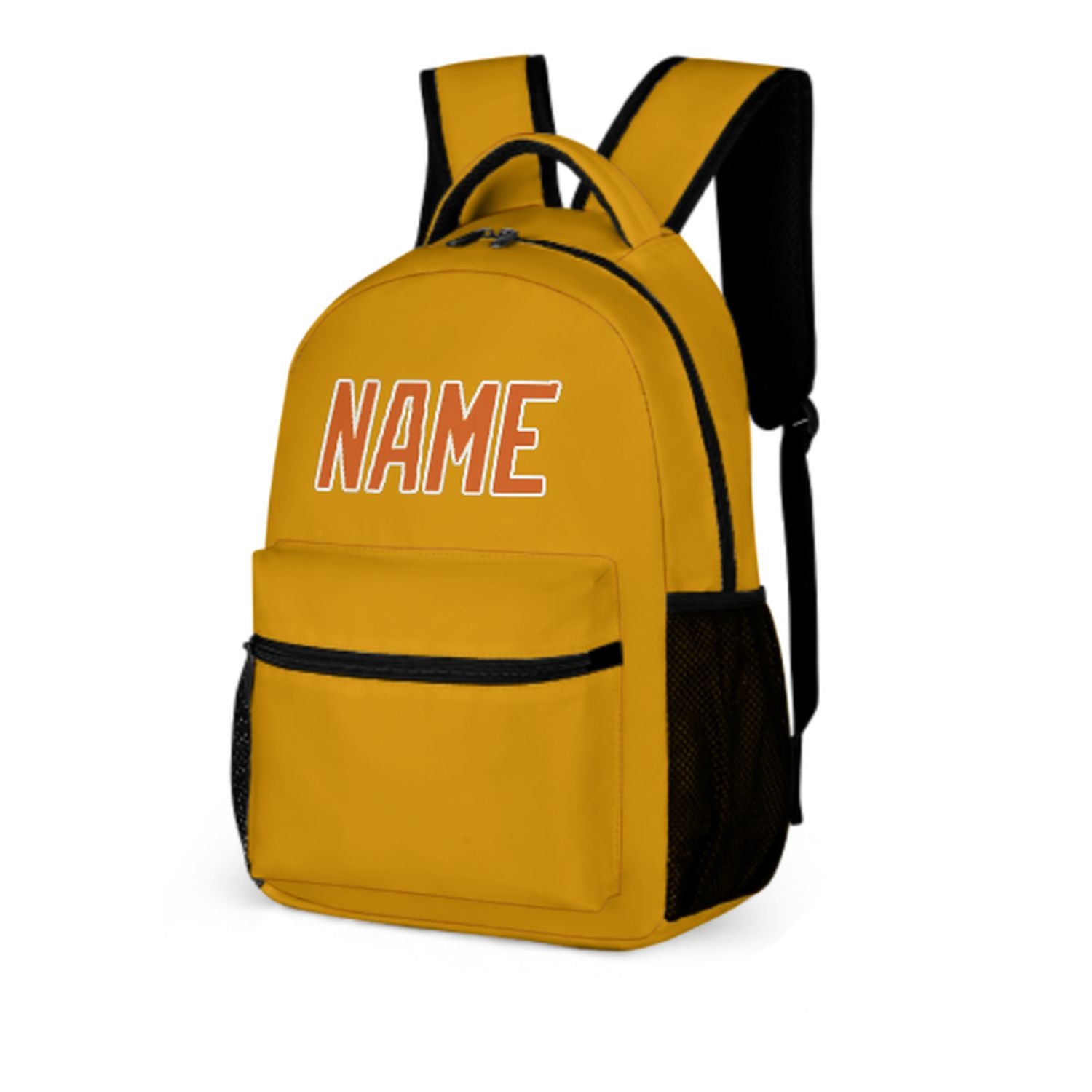 Maßgeschneidertes Gelb Orange Kinderrucksack