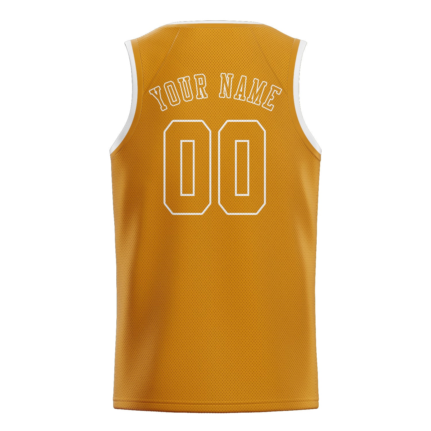 Benutzerdefiniertes Professionelles Gelb Gelb Basketballtrikot