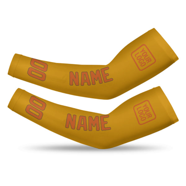 Maßgeschneidertes Gelb Orange Armschutz