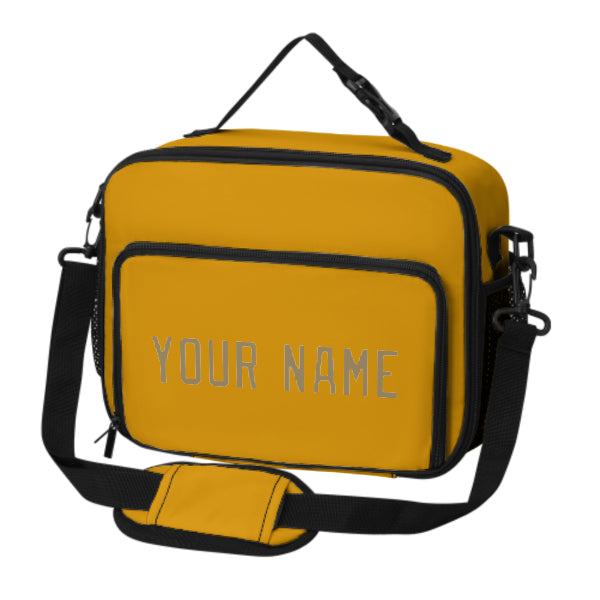 Maßgeschneidertes Gelb Light Khaki Lunch-Tasche