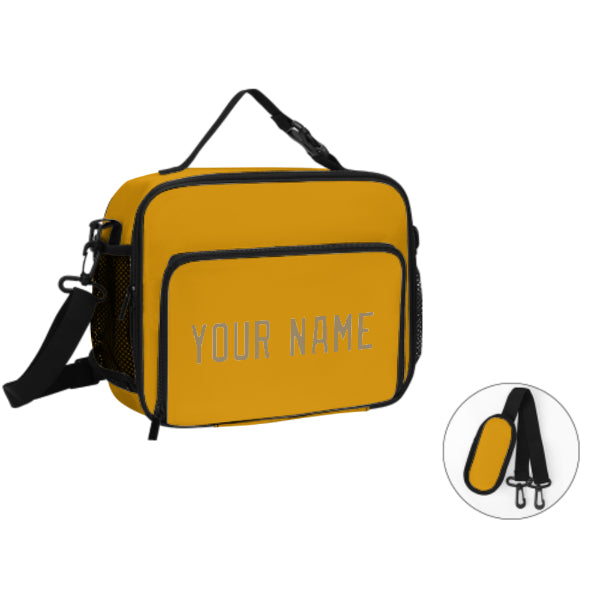 Maßgeschneidertes Gelb Light Khaki Lunch-Tasche