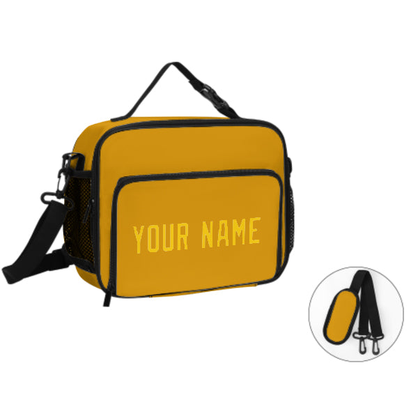 Maßgeschneidertes Gelb Gold Lunch-Tasche