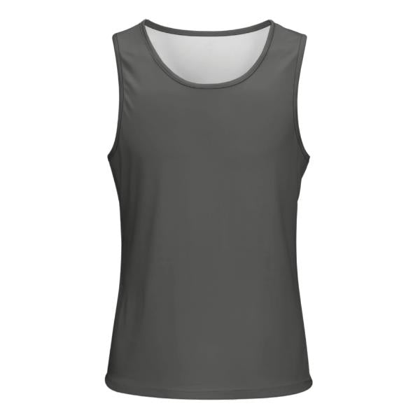 Maßgeschneidertes Dunkelgrau Dunkelgrau Herren Tanktop