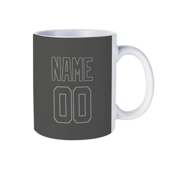 Tazza personalizzata grigio scuro grigio scuro