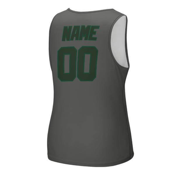 Maßgeschneidertes Dunkelgrau Tannengrün Herren Tanktop
