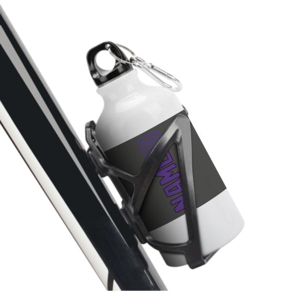 Maßgeschneidertes Dunkelgrau Lavendel Sportflasche