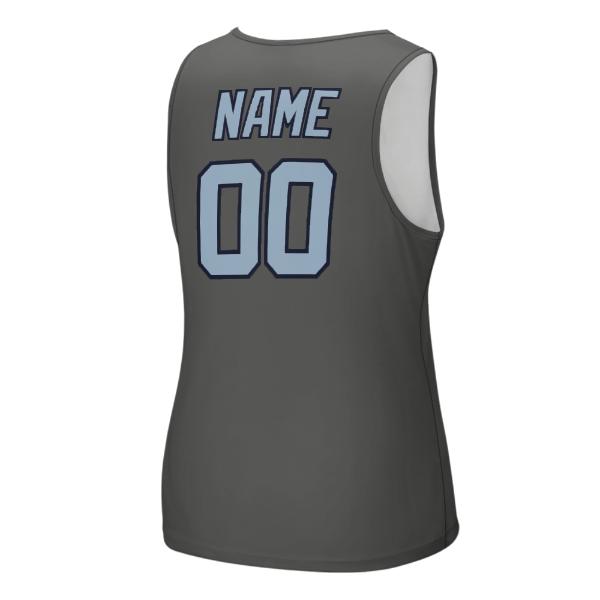 Maßgeschneidertes Dunkelgrau Hellblau Herren Tanktop