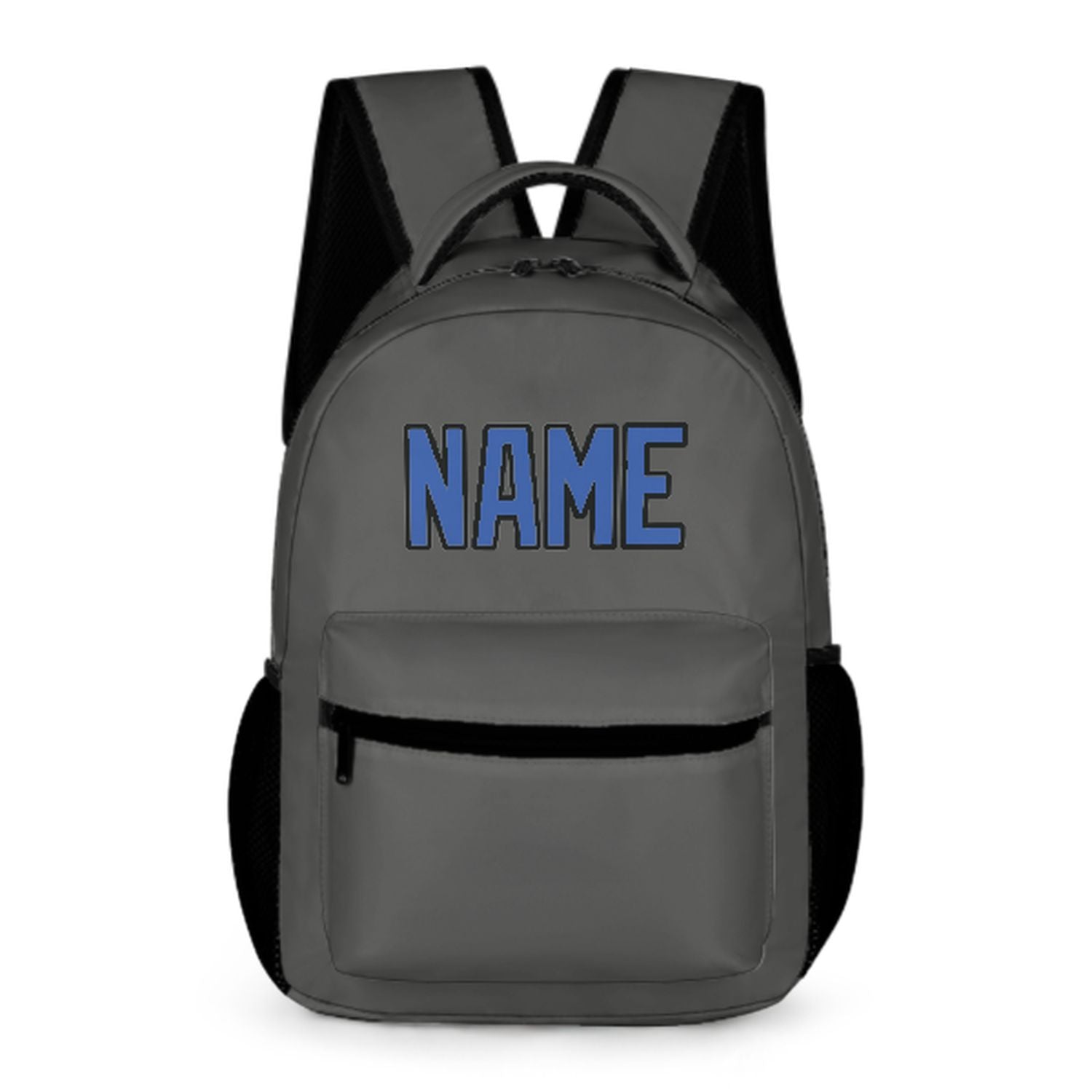 Maßgeschneidertes Dunkelgrau Himmelblau Kinderrucksack