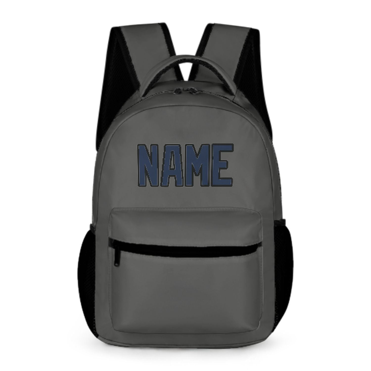 Maßgeschneidertes Dunkelgrau Marineblau Kinderrucksack