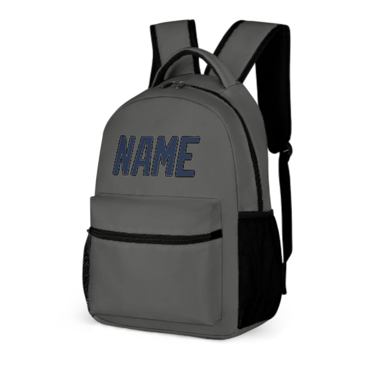 Maßgeschneidertes Dunkelgrau Marineblau Kinderrucksack