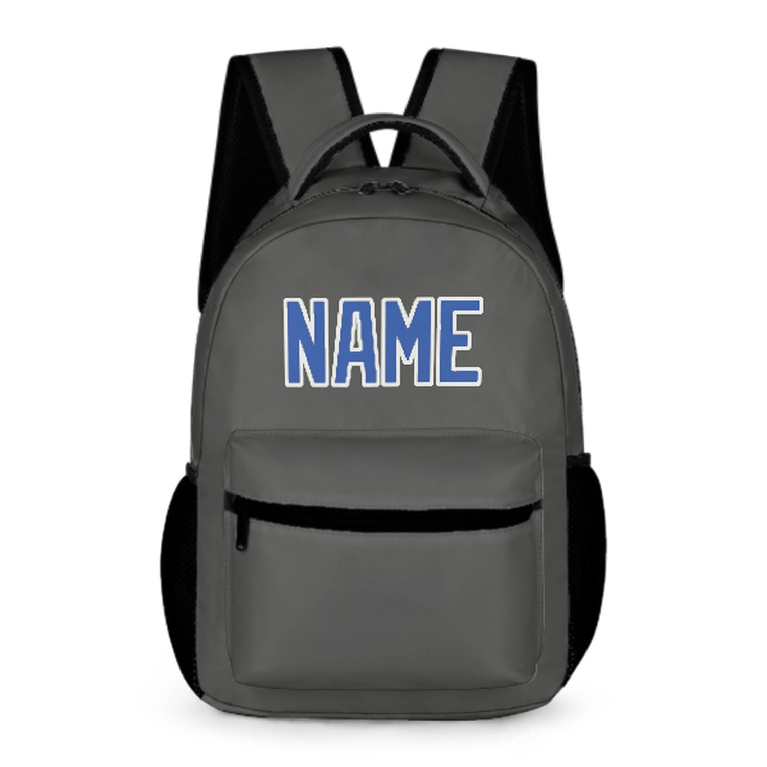 Maßgeschneidertes Dunkelgrau Himmelblau Kinderrucksack