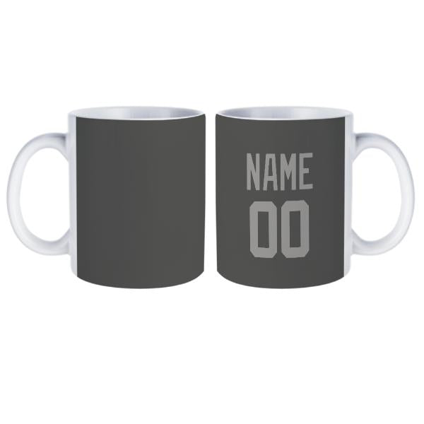 Tazza personalizzata grigio scuro