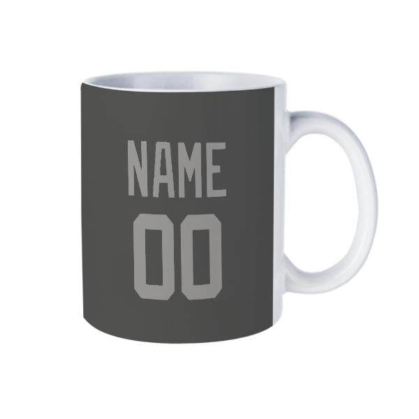 Tazza personalizzata grigio scuro
