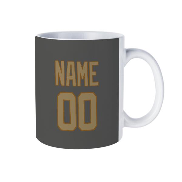 Tazza personalizzata grigio scuro chiaro kaki