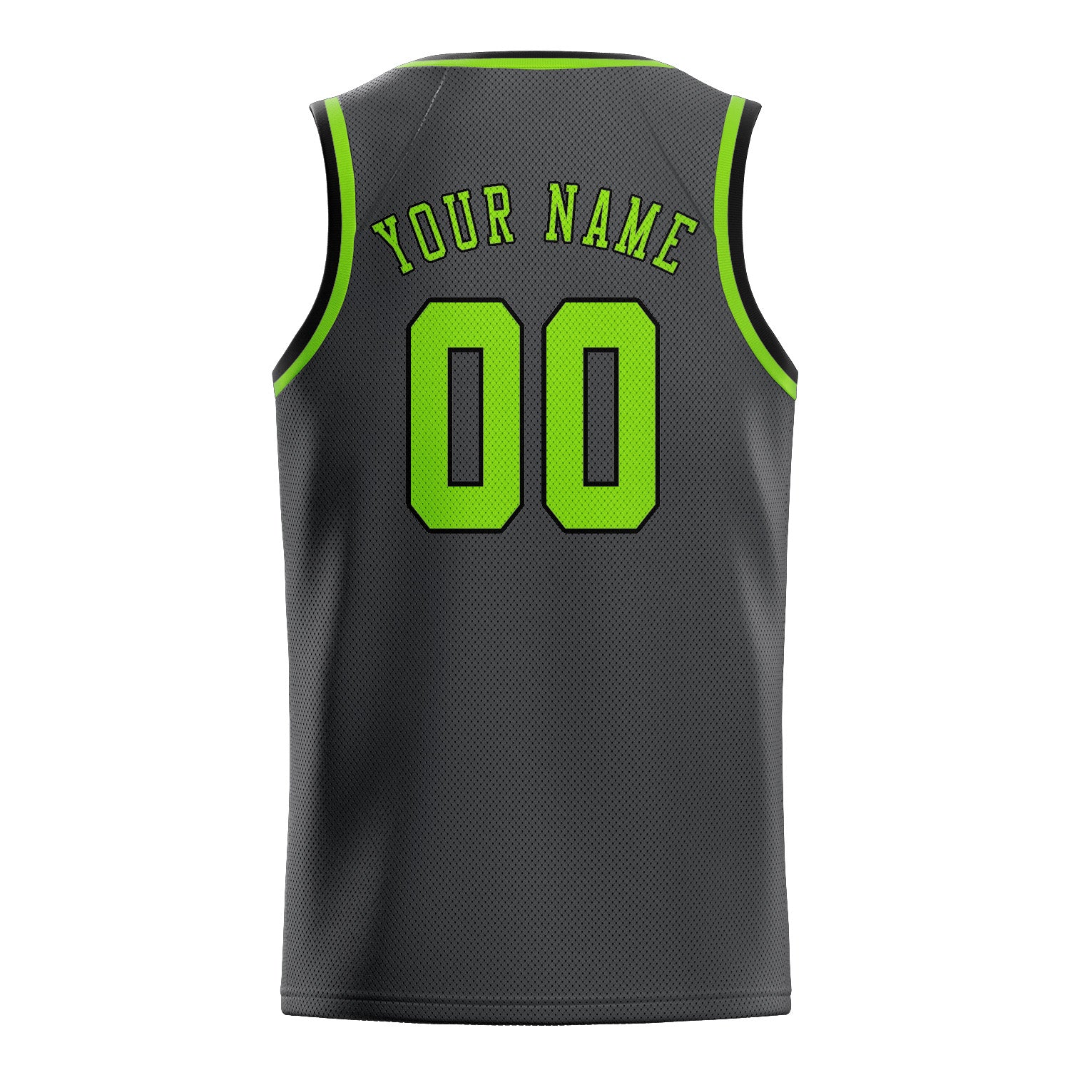 Benutzerdefiniertes Professionelles Dunkelgrau Smaragdgrün Basketballtrikot