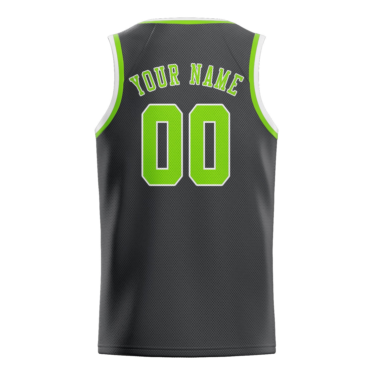 Benutzerdefiniertes Professionelles Dunkelgrau Smaragdgrün Basketballtrikot